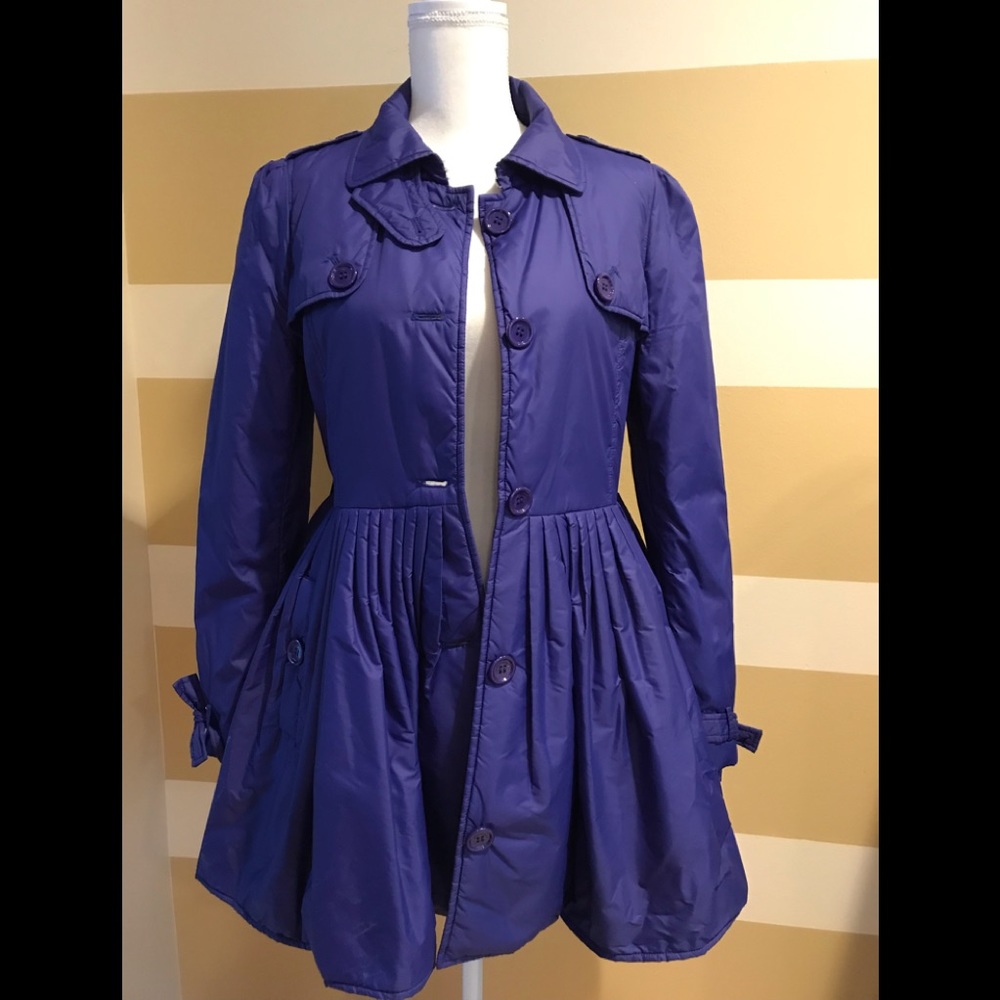 ☀️☀️☀️Women’s MOSCHINO Pleated Lightweight Coat, 10